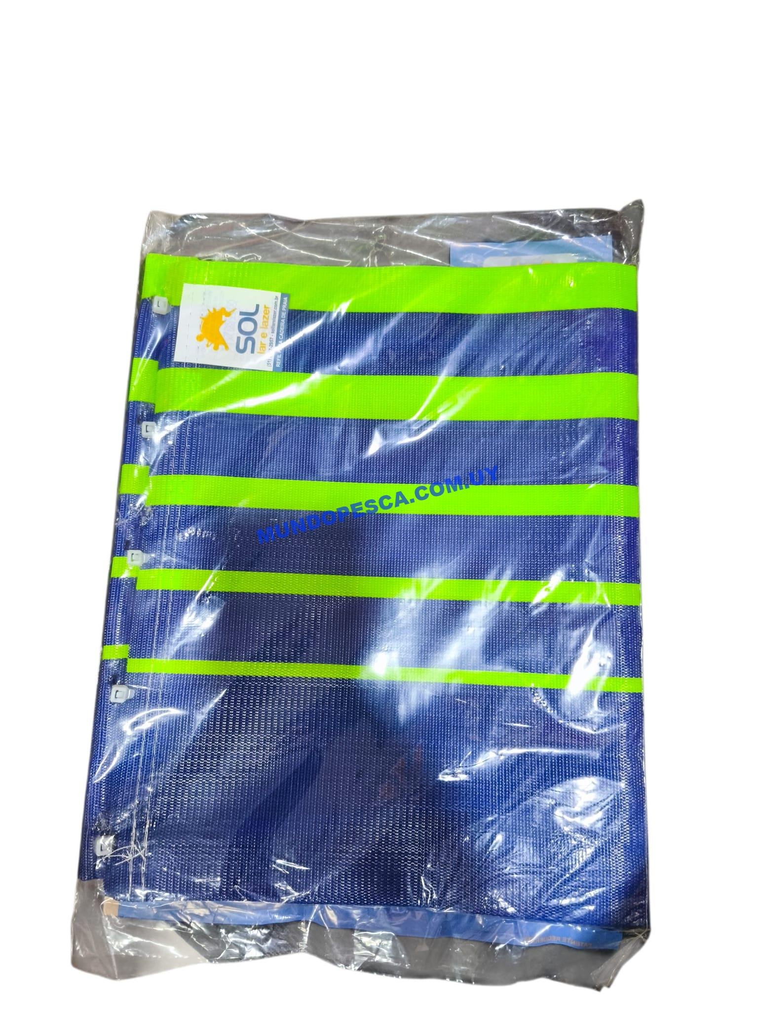 Repuesto de tejido plástico para silla plegable con precintos - Imagen 6