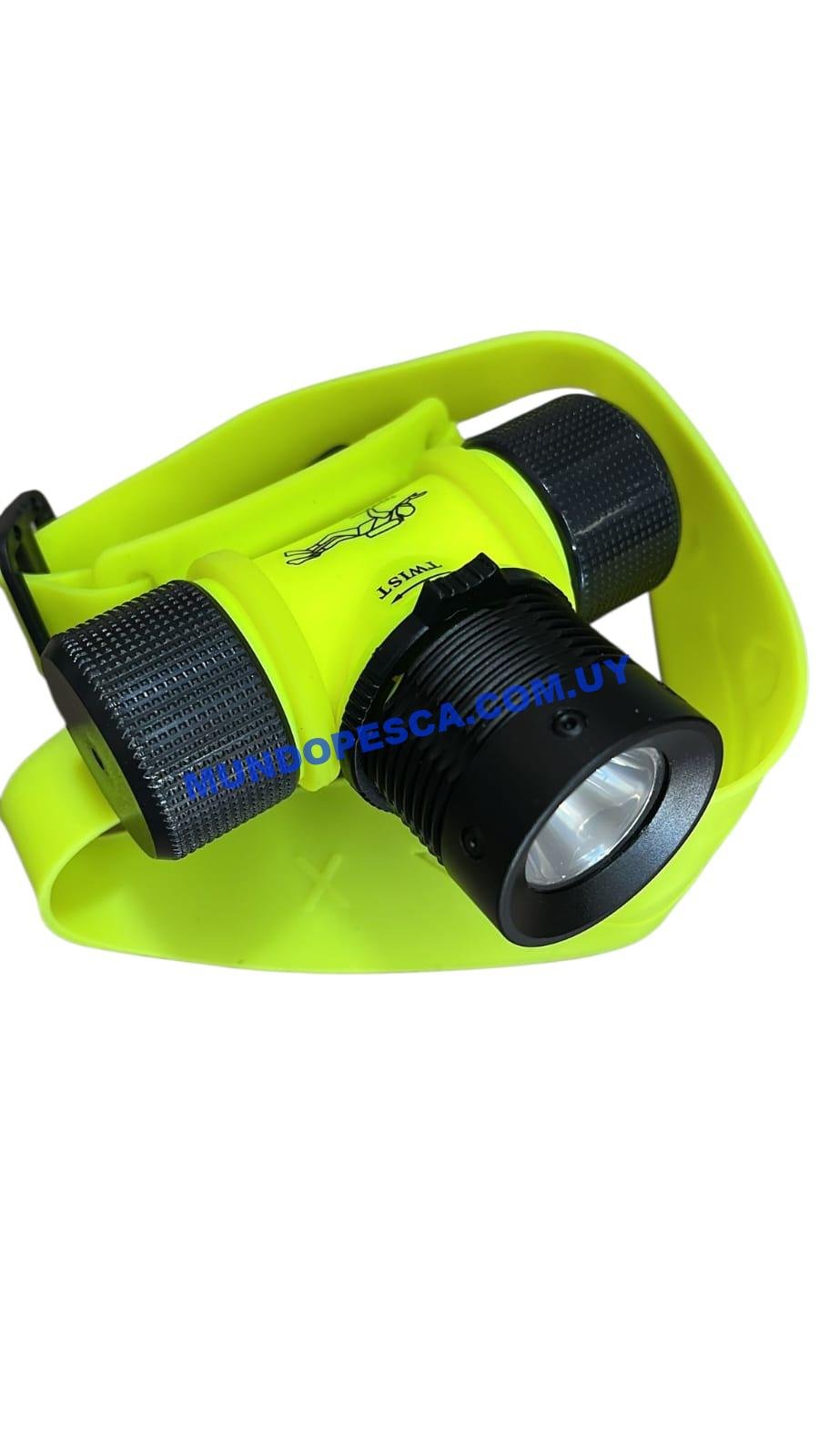 Linterna Minero Profesional para Buceo – a Pilas AAA - Imagen 2