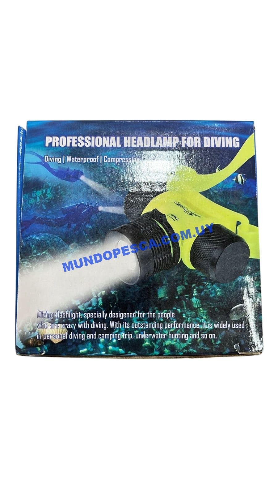 Linterna Minero Profesional para Buceo – a Pilas AAA - Imagen 3