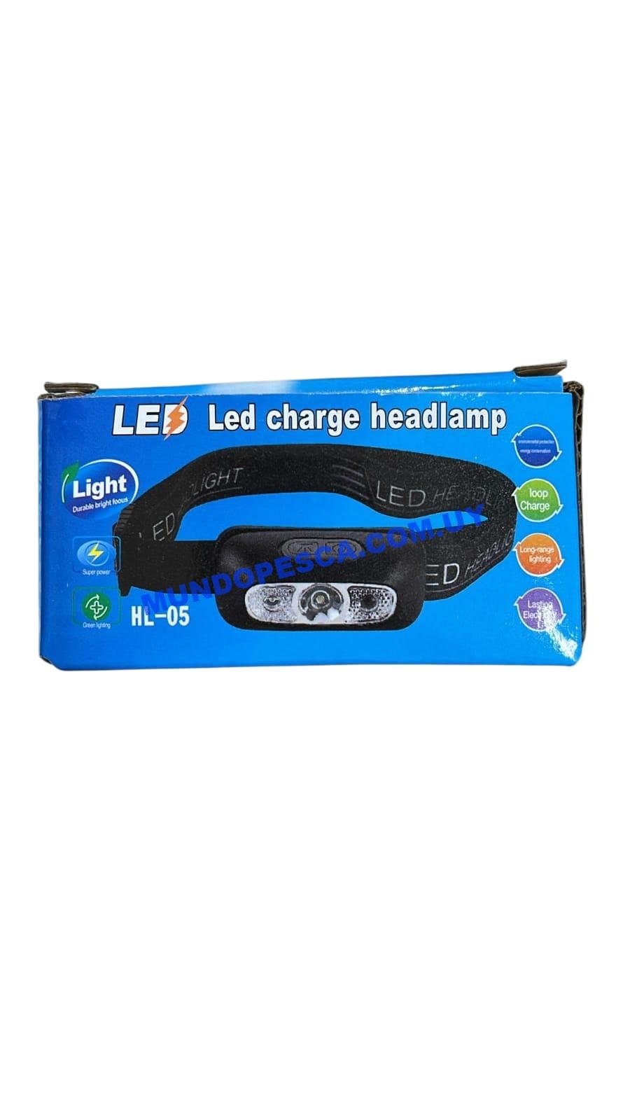 Linterna minero LED Recargable HL-05 – 3 Modos de Iluminación - Imagen 3