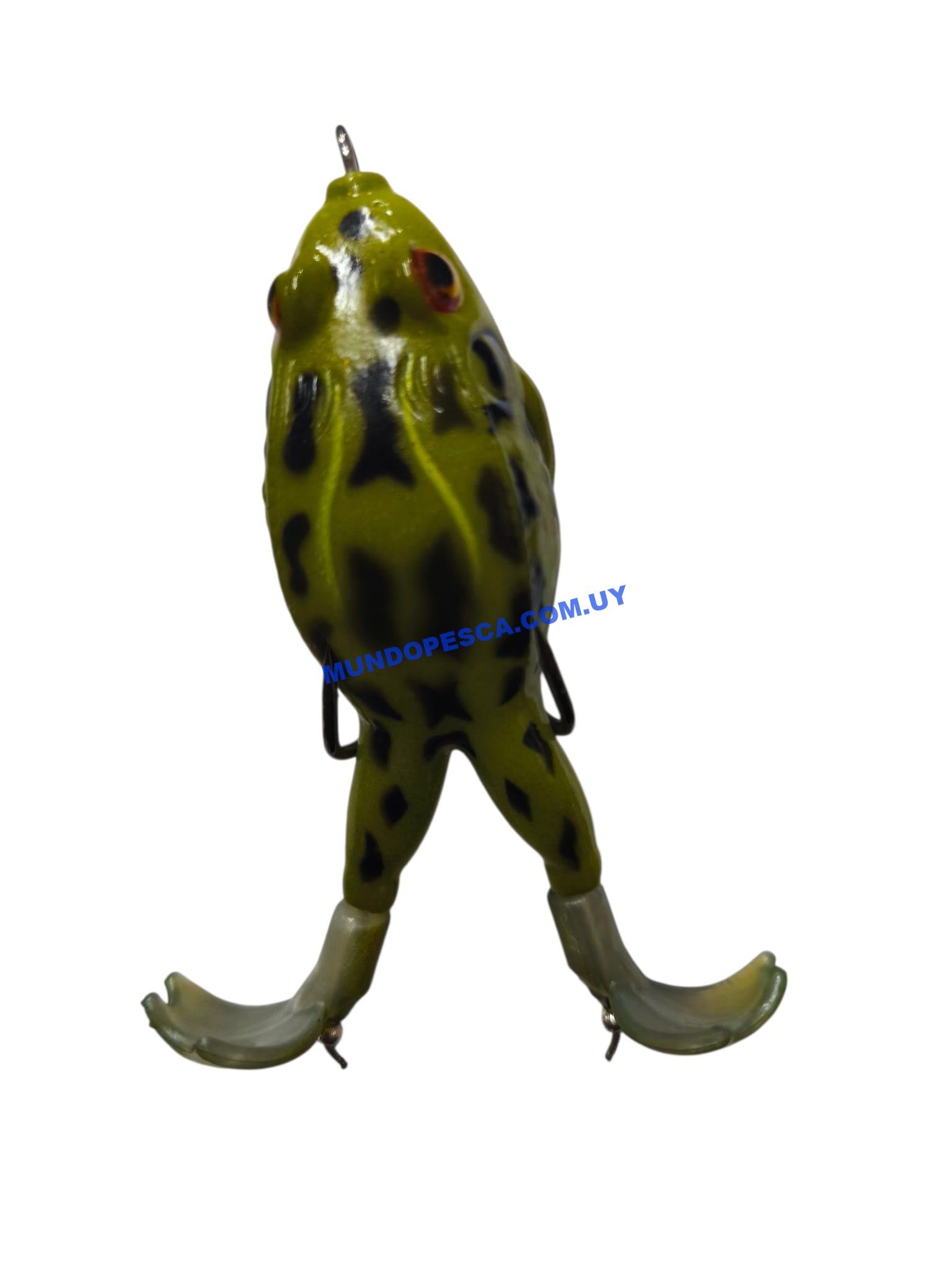 Señuelo Rana Antienganche de Superficie con Patas Giratorias