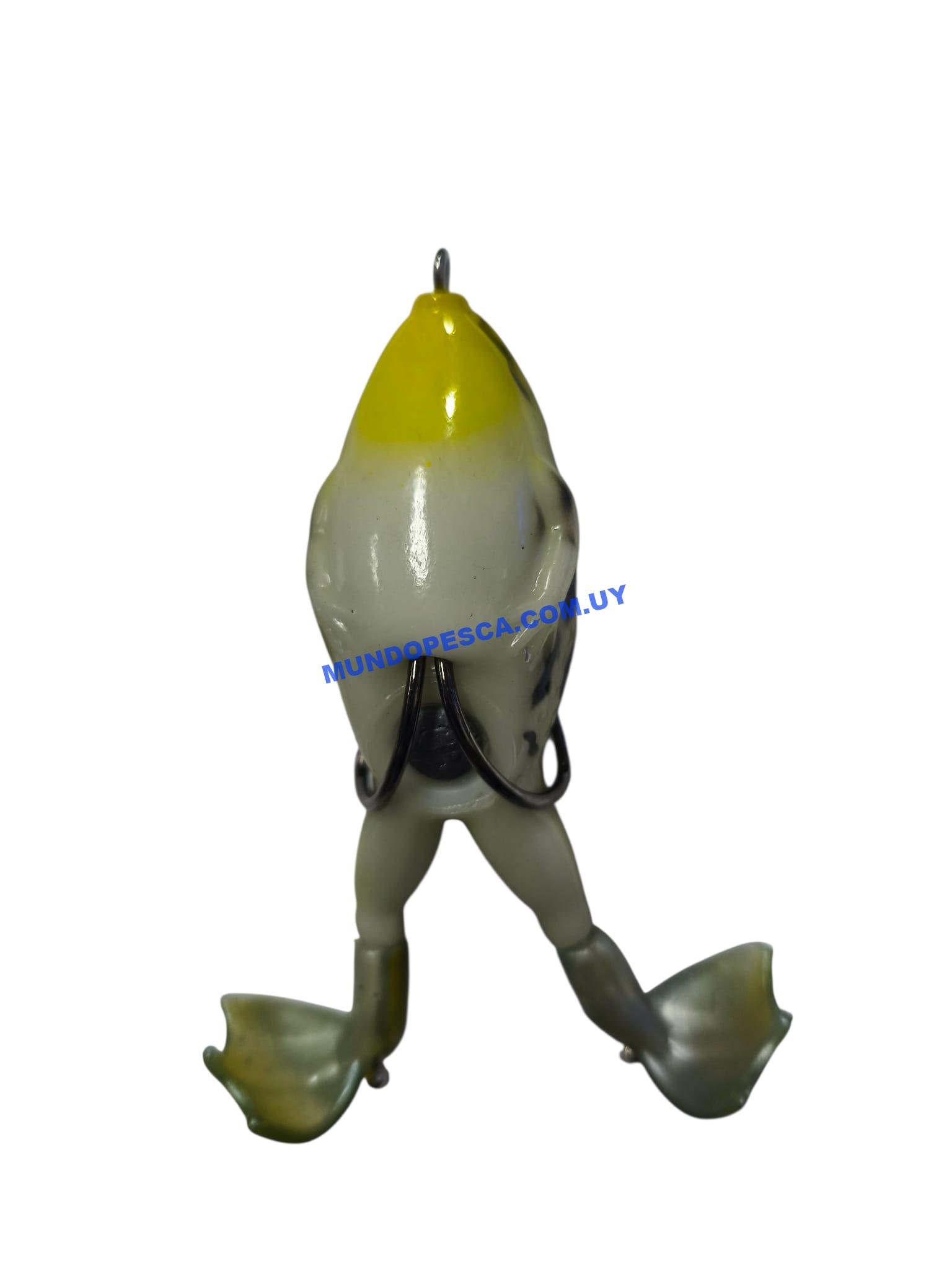 Señuelo Rana Antienganche de Superficie con Patas Giratorias - Imagen 2