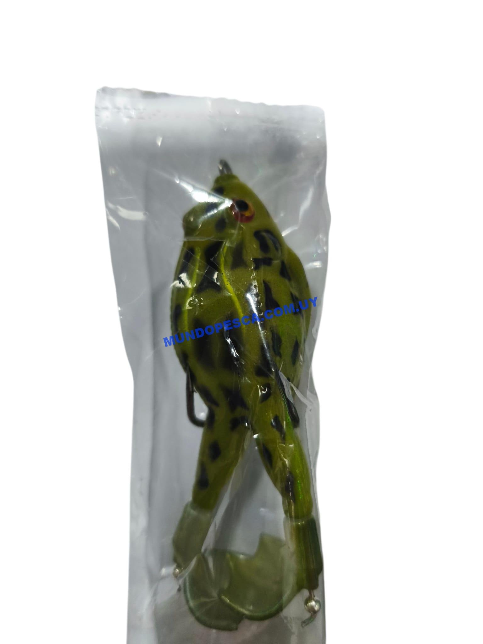 Señuelo Rana Antienganche de Superficie con Patas Giratorias - Imagen 3