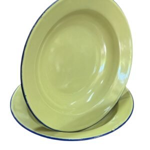 Plato esmaltado resistente – Ideal camping y outdoor