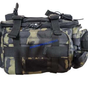 Bolso Táctico Camuflado 40x20x13 cm – Multiuso para Pesca y Camping