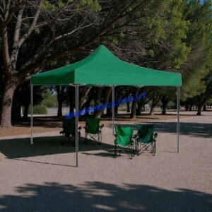 Gazebo Plegable 3x3 Metros Impermeable – Altura Regulable – Estructura Reforzada