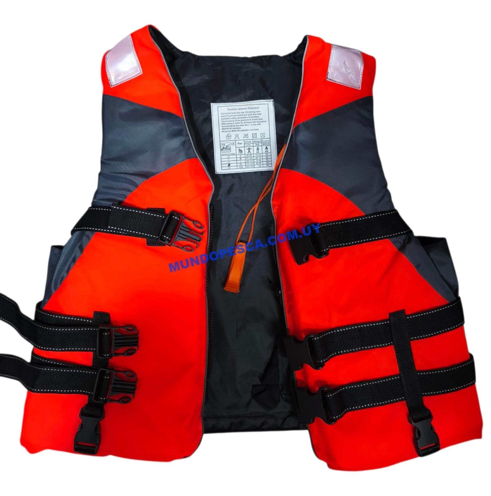 Chaleco Salvavidas para Pesca y Kayak – Adulto y Niño - Imagen 2