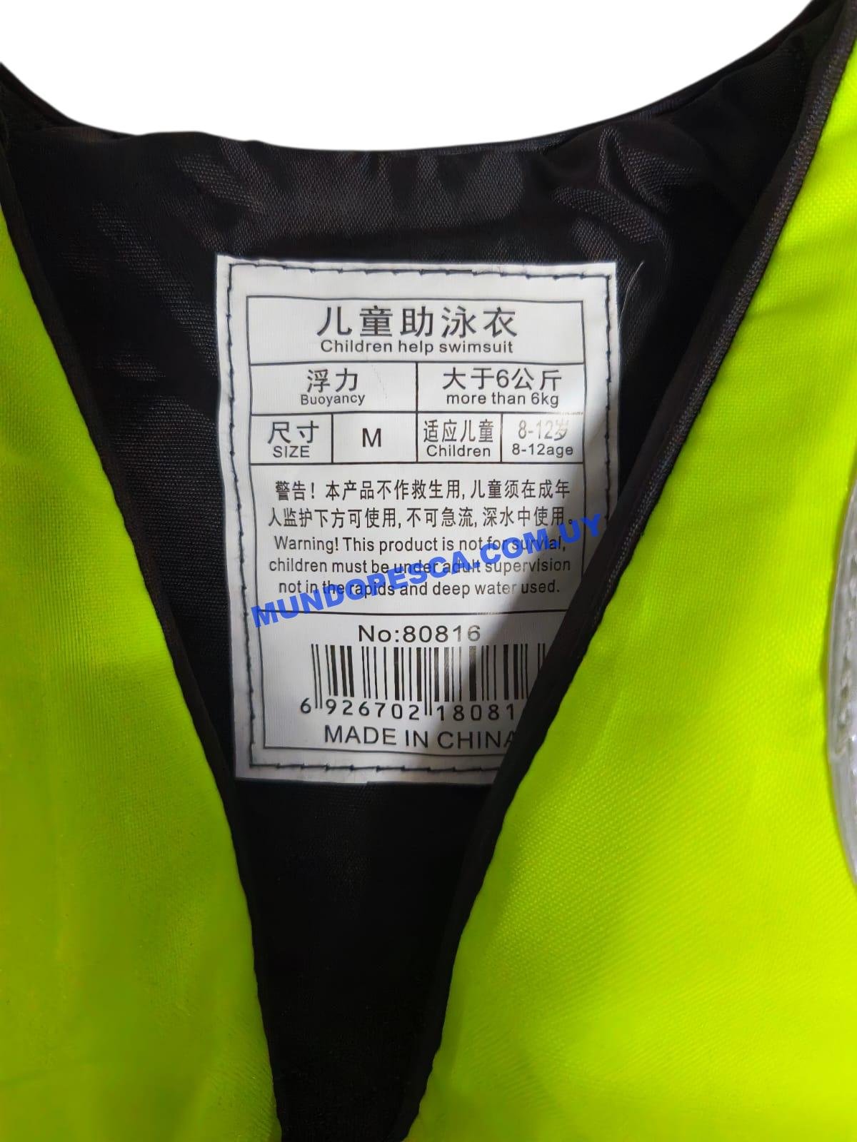 Chaleco Salvavidas para Pesca y Kayak – Adulto y Niño - Imagen 8