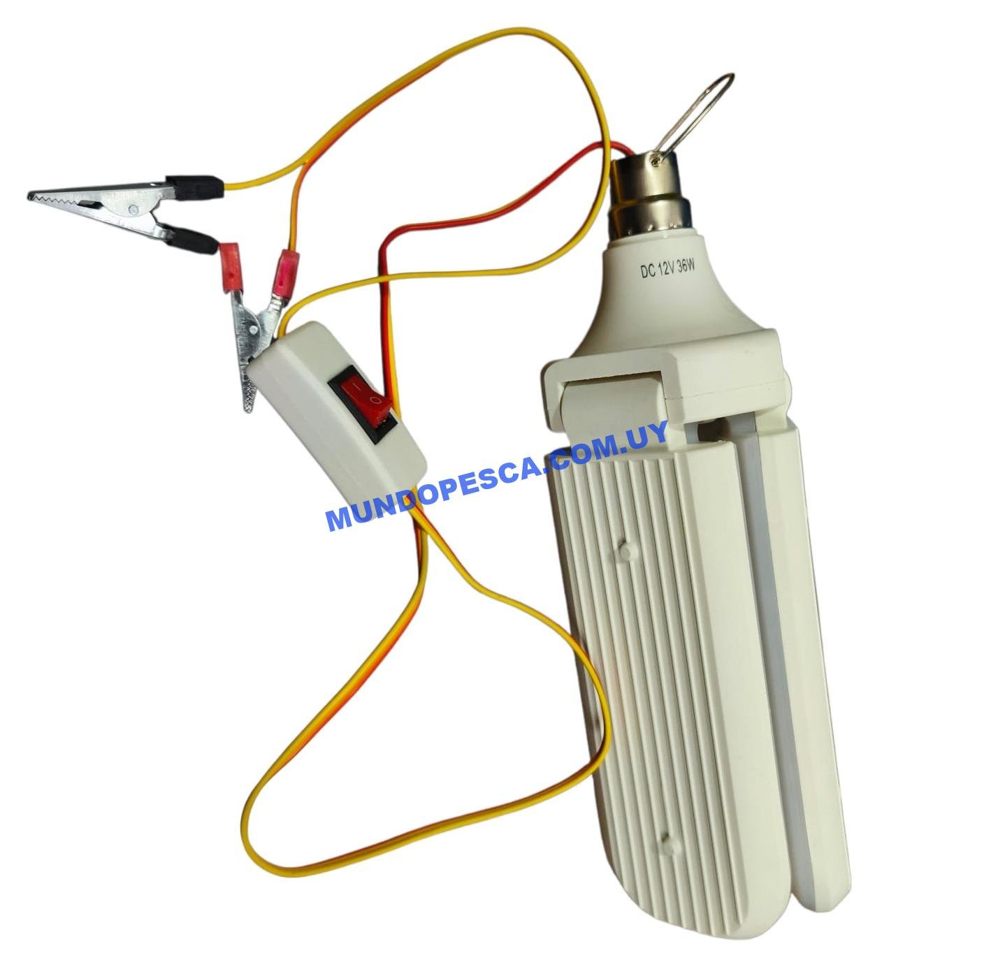 Lámpara LED Plegable 3 Aspas 36W 12V Alta Potencia