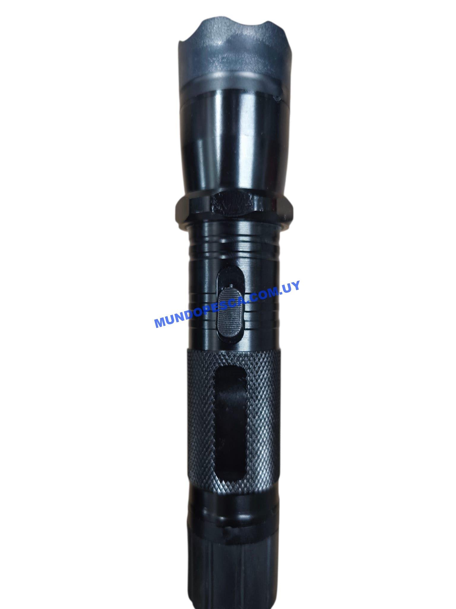 Linterna Recargable LED Alta Potencia Con Funda - Imagen 5