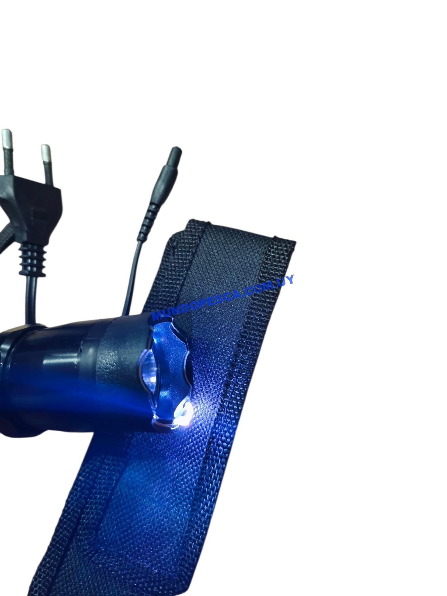 Linterna Recargable LED Alta Potencia Con Funda - Imagen 8