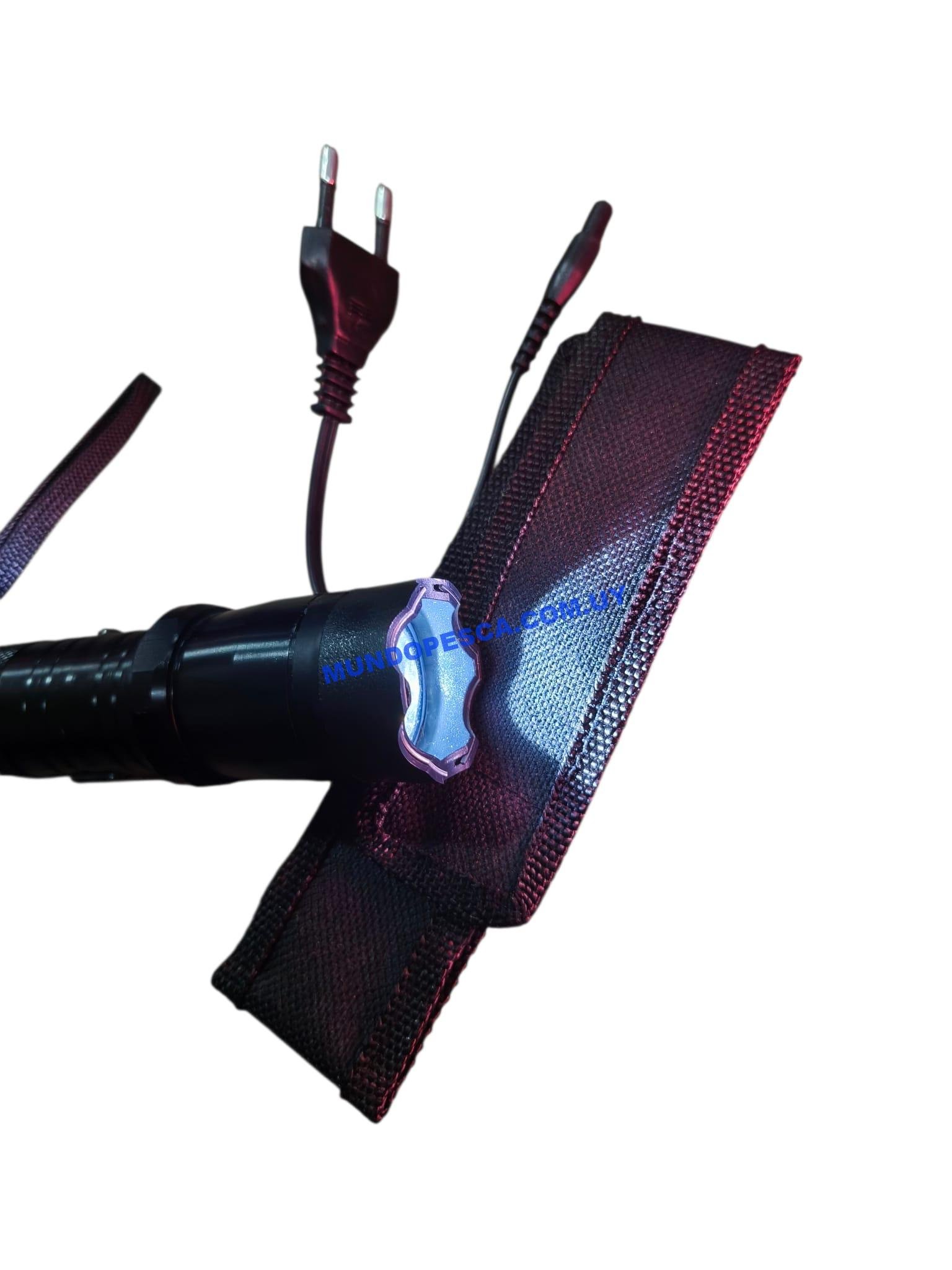 Linterna Recargable LED Alta Potencia Con Funda - Imagen 7