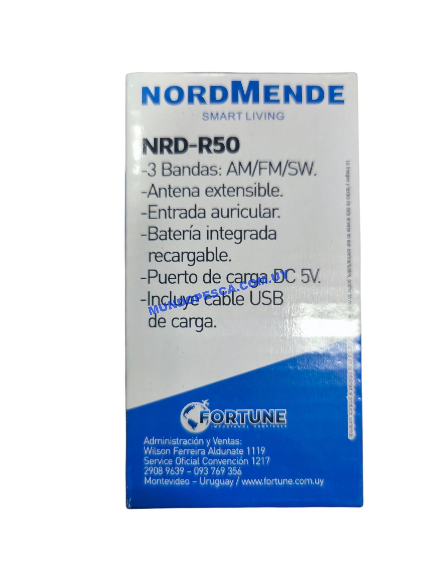 Radio Portátil AM FM SW Nordmende R50 Recargable - Imagen 4