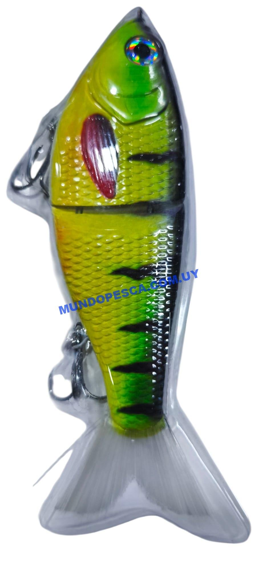 Señuelo Articulado Grande 19cm Tipo Pez Tararira