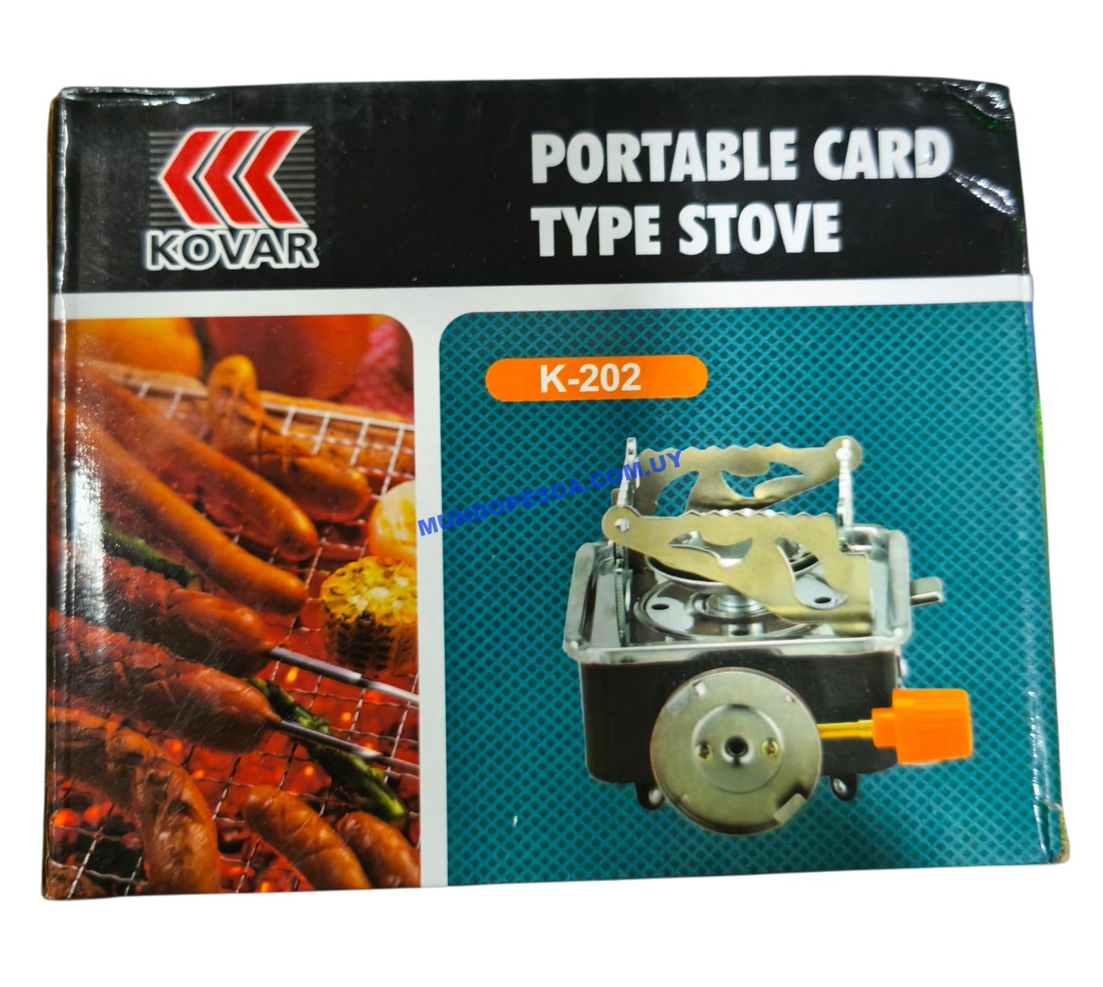 Cocina portátil a gas para camping Kovar K-202 - Imagen 4