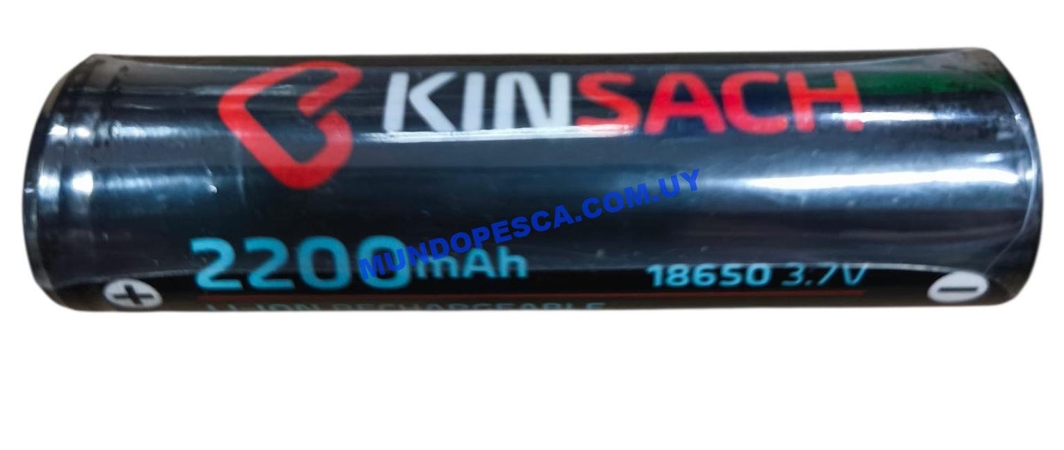 Batería 18650 2200mAh Recargable 3.7V