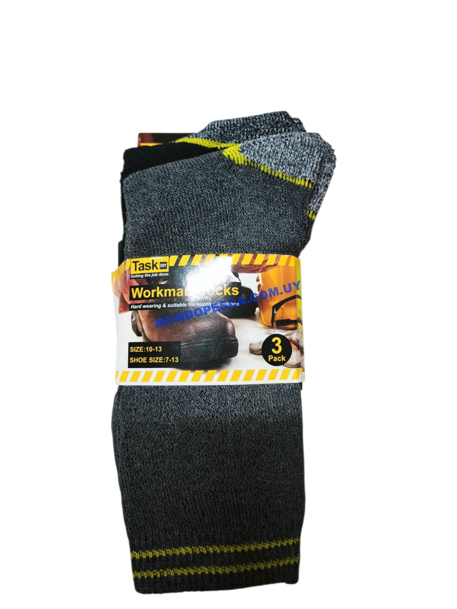 Medias Térmicas Reforzadas Pack x3 – Pesca y Trabajo