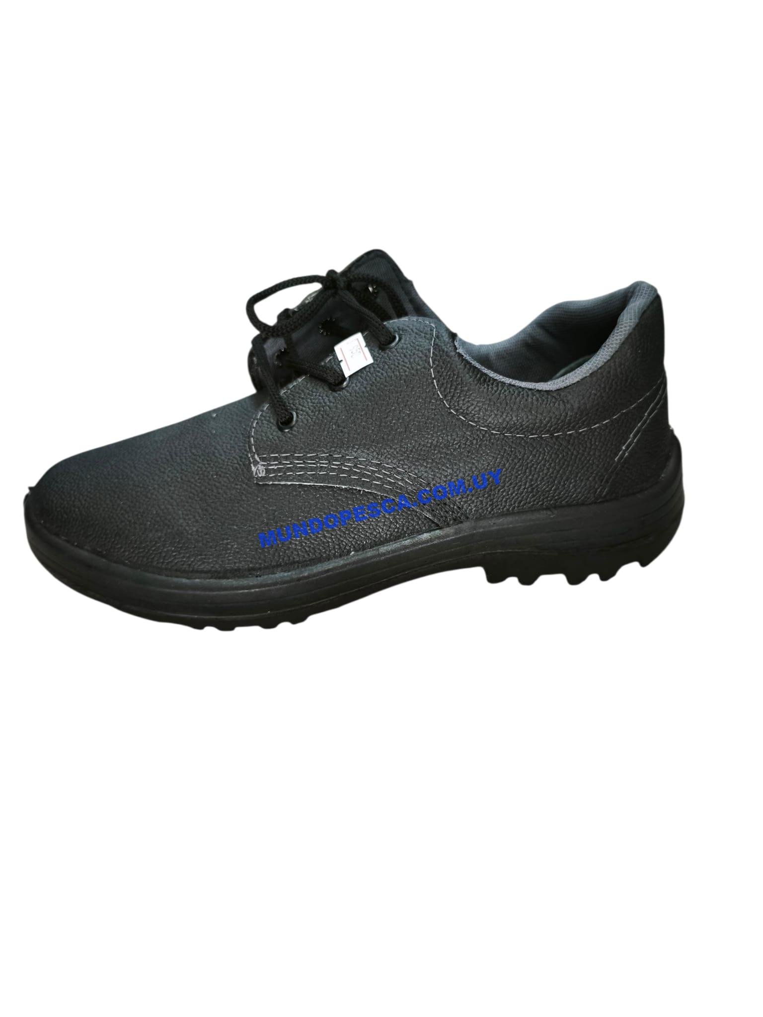 Zapato de Trabajo Negro IMBISEG 2SB11 en Cuero sin Puntera