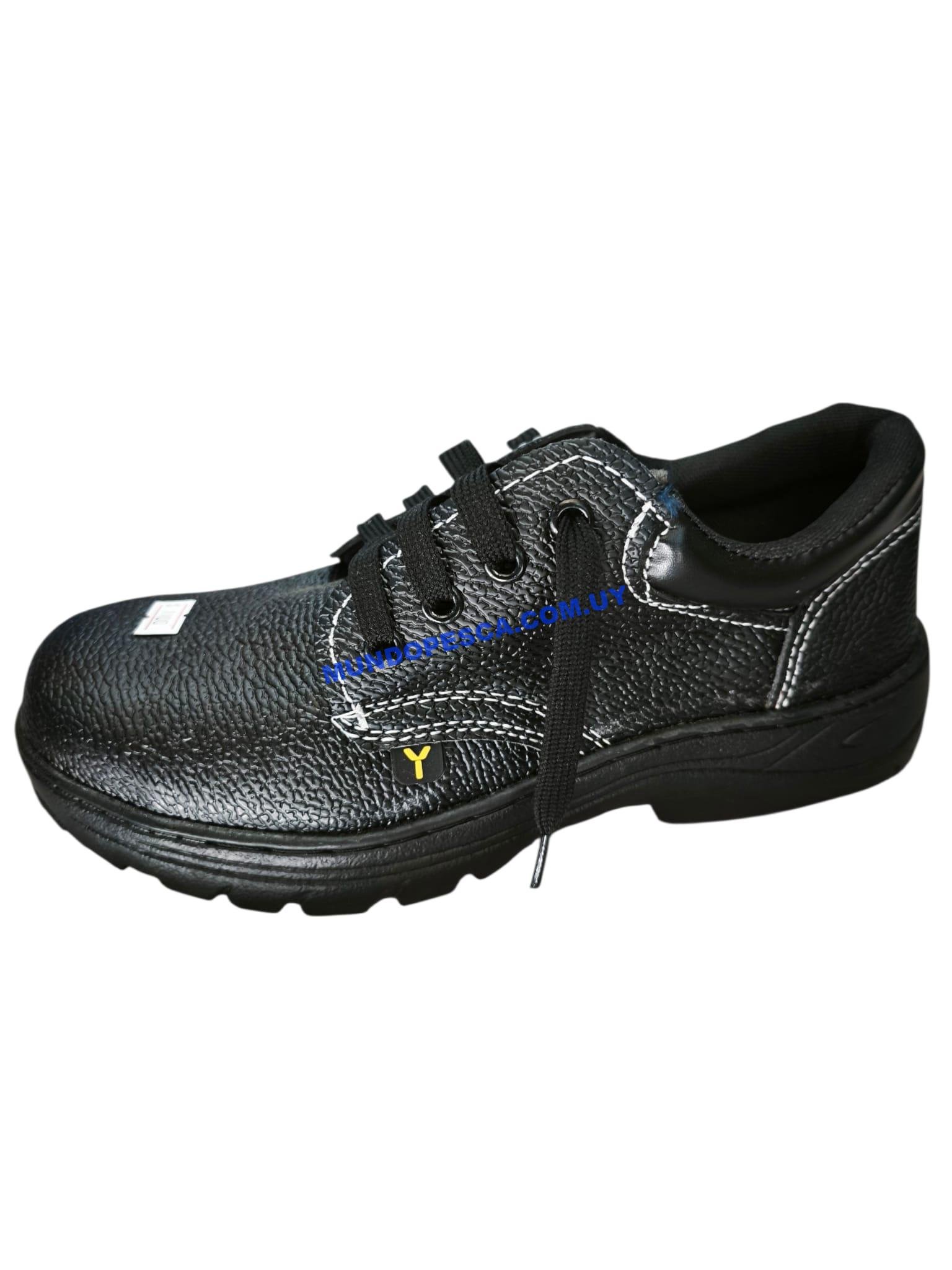 Zapato de Trabajo Negro Rock Golden LH-1421 con Puntera